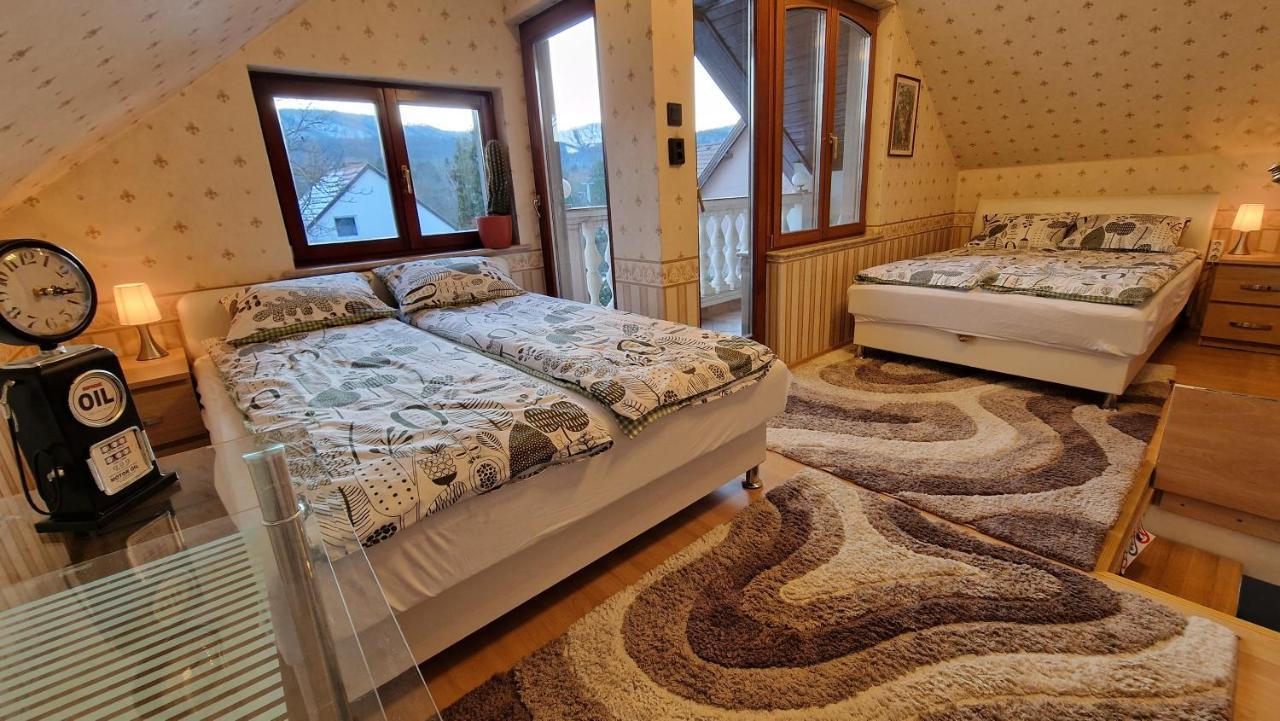 Pilis Hills View Deluxe House With Pool & Ac Near Bp Villa Pilisszentivan Eksteriør bilde